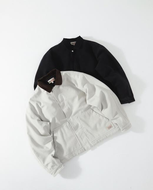 斯图西Stussy 新款工装系列 底特律复古重工 水洗灯芯绒翻领棉服夹克! 男女同款 商品图0