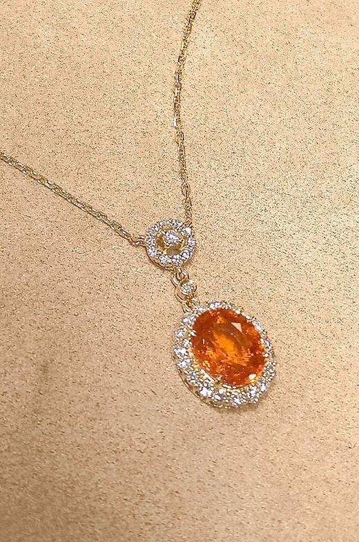 2.9ct刻面芬达吊坠 商品图3