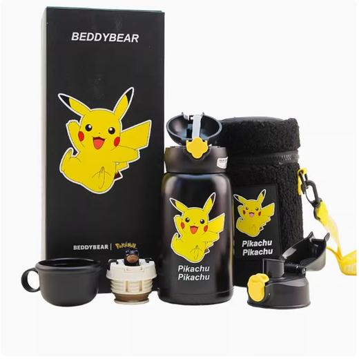 【保温杯】王一博同款杯具熊儿童保温杯带吸管女幼儿园男宝宝小学生水杯水壶 商品图2