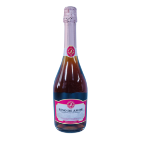 【北京仓】唇醇之恋无醇桃红起泡葡萄酒750ml