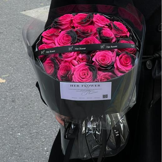 朱砂梦影--弗洛伊德玫瑰花束 商品图1