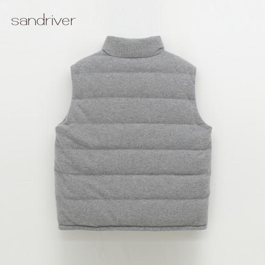 西藏羊绒针织鹅绒男背心SJF96M308N 商品图4