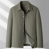 【新款DKP】大依优型大码男装翻领夹克外套加肥加大胖子休闲商务上衣大号百搭潮流 商品缩略图0