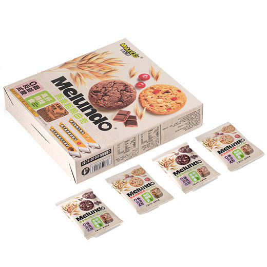 【2盒装】美伦多·燕麦粗粮曲奇 蔓越莓味&巧克力味 商品图8