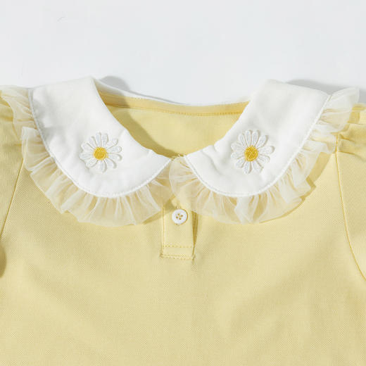 贝贝怡2025年新款女童百搭上衣短袖T恤 商品图4