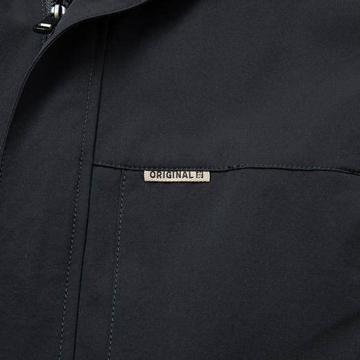 【可拆卸帽】【新款DKP】大依优型大码男装连帽夹克外套加肥加大胖子休闲商务上衣大号百搭潮流 商品图4