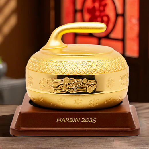 2025花丝金镶玉冰壶玺摆件 商品图2