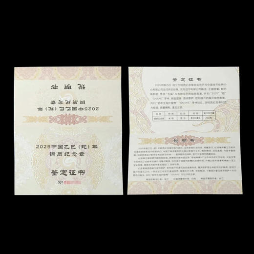 【少量现货】2025生肖蛇年护身佛圆形大铜章 商品图7