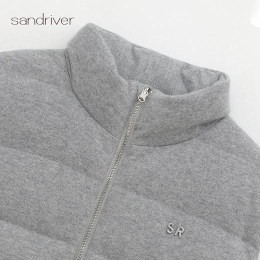 西藏羊绒针织鹅绒男背心SJF96M308N 商品图1