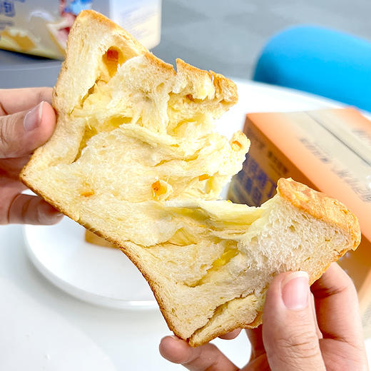 一片吐司半杯奶！面包计划【高钙吐司】牛奶/橙丁/可可豆 三种口味可选 鲜牛奶和面 高钙高蛋白 早餐必备吐司~ 商品图2