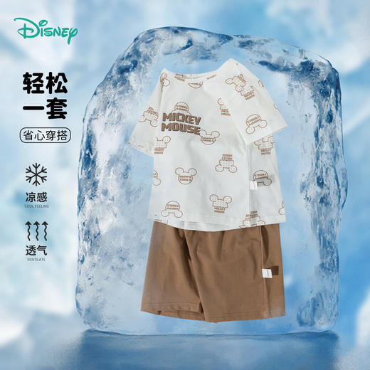 迪士尼夏季男童短袖套装ZD2ET003 商品图1