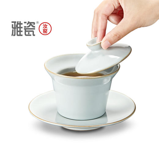 汝窑 雅正盖碗 商品图5