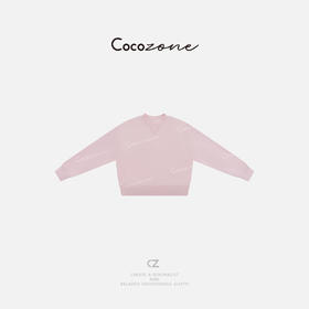 COCO ZONE 100棉简约纯色休闲套头长袖卫衣ACD2A0054