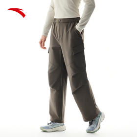安踏防泼水运动长裤男士新款户外休闲工装裤登山裤152516501
