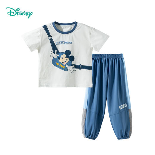 迪士尼夏季新品男童短袖套装ZD2ET007 商品图4