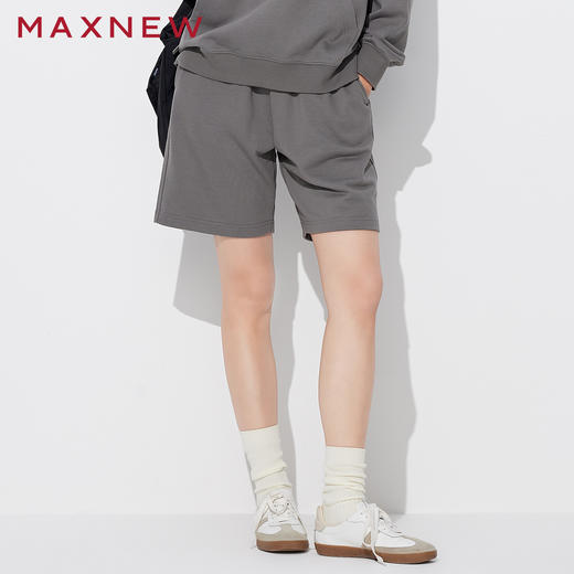 【短裤】宽松高腰休闲短裤 1P1224101 商品图1