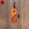 【易德老师推荐】平安吉祥桃木钥匙扣 商品缩略图0