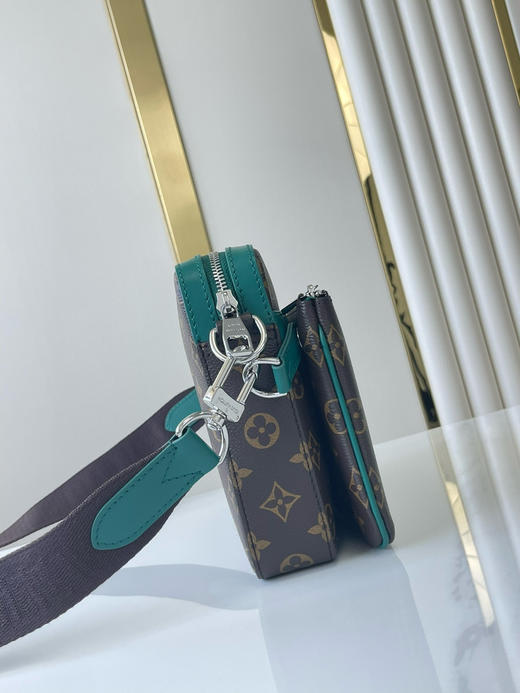 春季特惠💰850 原单LV M12766 尺寸：25×18.5×7cm TRIO 老花邮差包 商品图4