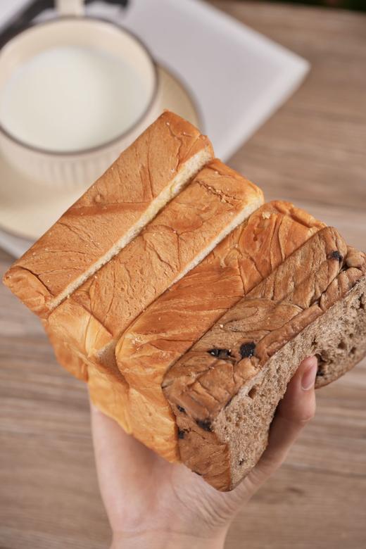 一片吐司半杯奶！面包计划【高钙吐司】牛奶/橙丁/可可豆 三种口味可选 鲜牛奶和面 高钙高蛋白 早餐必备吐司~ 商品图6