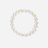 周六福黄18K金淡水珍珠手串女金珠手饰手链优雅送女友送女友礼物 商品缩略图1