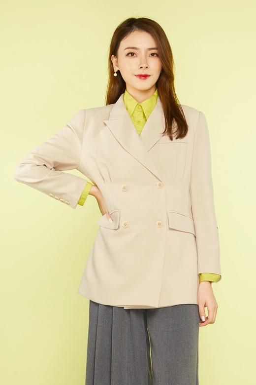 ESTELLICA 双排扣修身西装外套 11367 商品图0