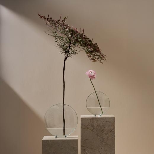 鱼嘴花瓶 RESONG日诵家居 玻璃花器插花饰品 商品图1