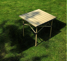 洛得兰德精品碳钢折叠桌