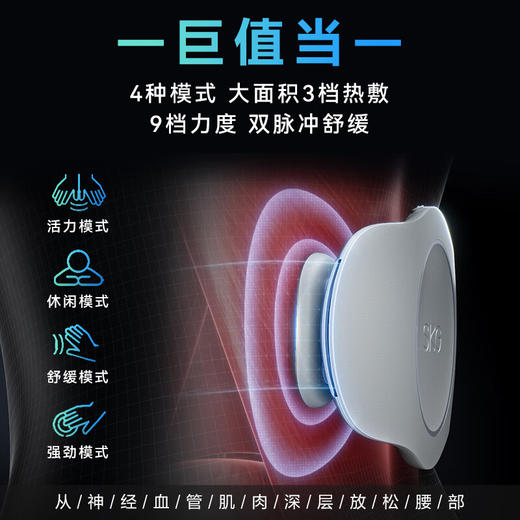 SKG按摩仪腰部按摩器_K3时尚款 商品图2