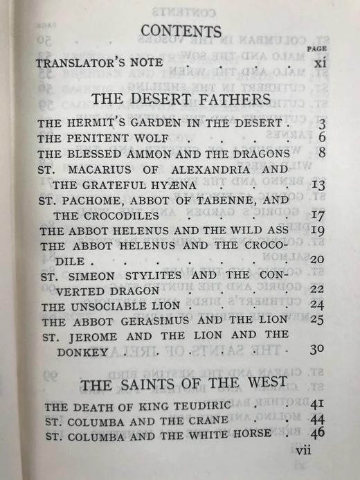 1942年 野兽与圣人 吉宾斯木版画插图 精装32开 商品图5