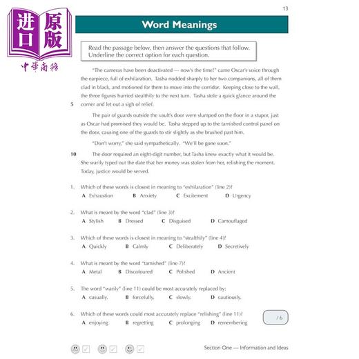 【中商原版】英国CGP 11+ GL 英语理解练习册和评估测试 10-11 岁 English Comprehension Practice Book Assessment Tests 商品图3