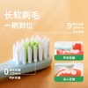 绿鼻子儿童牙刷软毛0到3岁幼儿3到6岁小孩专用4岁宝宝2岁以上小头 商品缩略图1