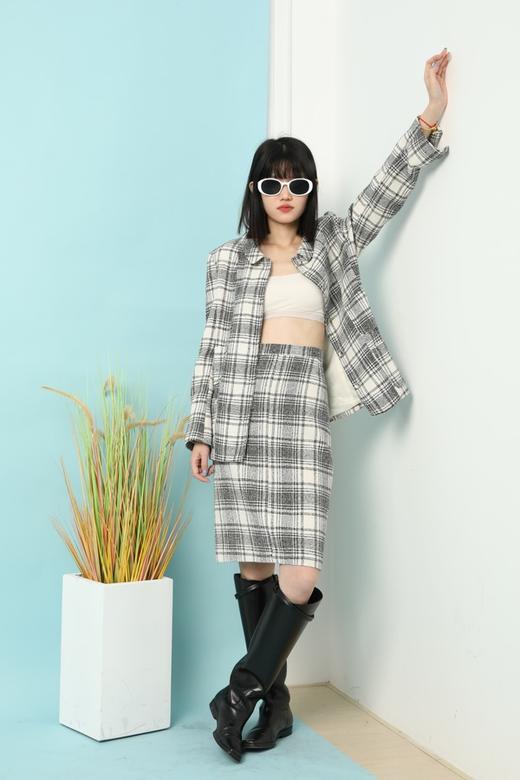 LNNNS 黑白格纹时尚套装 11293 商品图1