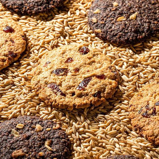 【2盒装】美伦多·燕麦粗粮曲奇 蔓越莓味&巧克力味 商品图3