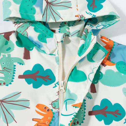 贝贝怡2025春季新款冲锋衣男童上衣外套ZB1ES050 商品图7