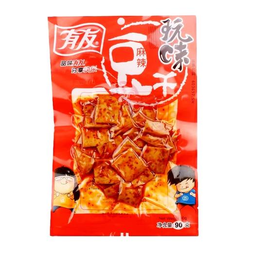 休闲零食 有友即食豆干 90g/袋（保质期到2025年5月24日，介意勿拍） 商品图1