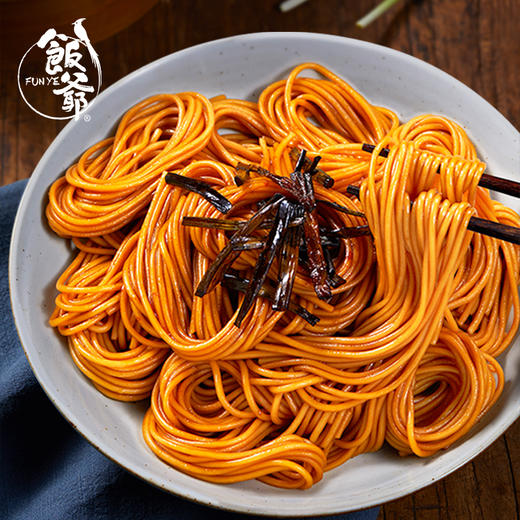 饭爷葱油拌面林依轮上海面条非油炸方便面早餐即食方便速食185g*4袋 商品图2