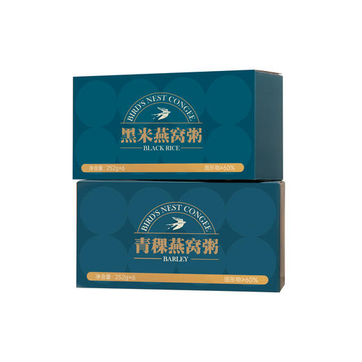 【即食燕窝粥，吃出年轻态】燕窝粥速食粥 即食礼盒 孕妇老人滋补代餐 黑米青稞燕窝粥-QQ 商品图4