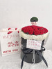 【DIY纯手工钩织25朵小玫瑰花束】纯手工钩织情人节送礼小香风花束（手工产品不支持退换）LQQ 商品缩略图9