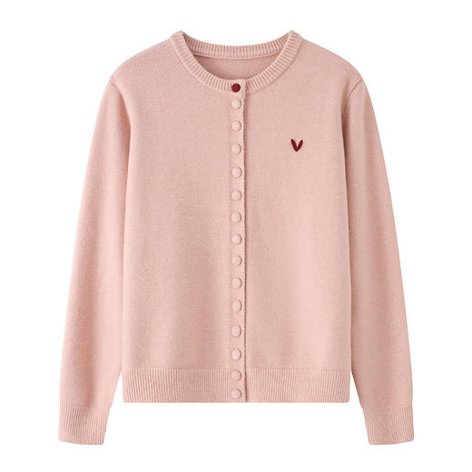 CC-22-2507春季新款洋气减龄拼色百搭设计感毛衣开衫女小个子针织衫外套 商品图4