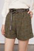 LNNNS 时尚百搭格纹短裤 11363【不含腰带】 商品缩略图3