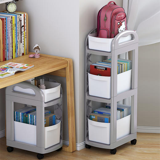 多功能可移动书本置物架 商品图0