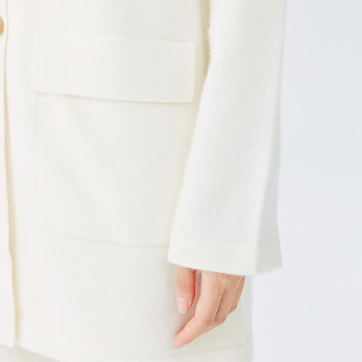 东黎 • 山羊绒春季女士翻领开衫 4778 商品图5