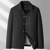 【新款DKP】大依优型大码男装翻领夹克外套加肥加大胖子休闲商务上衣大号百搭潮流 商品缩略图3