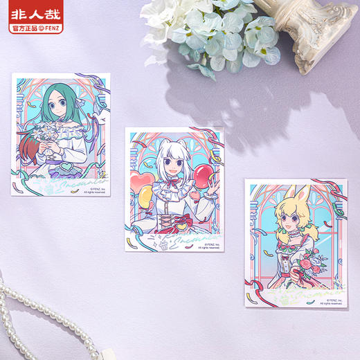 《非人哉官方店》礼遇系列拍立得盲盒原创动漫周边镭射礼物收藏卡牌 商品图1