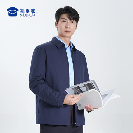 【二代翻领羽绒夹克】通勤可拆卸内胆羽绒外套加厚保暖防泼水行政夹克棉服外套 商品图4