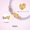 周六福黄金手串女款3d硬金定价迎春花足金珐琅花语转运珠送女友礼物 商品缩略图1