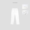 THESOONG|"白牛2.0"赛络纺双芯加软白色中腰弹力牛仔裤女HBNZ6364 商品缩略图7