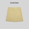 ROMI STUDIO春季新品 简约百搭 奶黄色半裙 Q3329 商品缩略图0