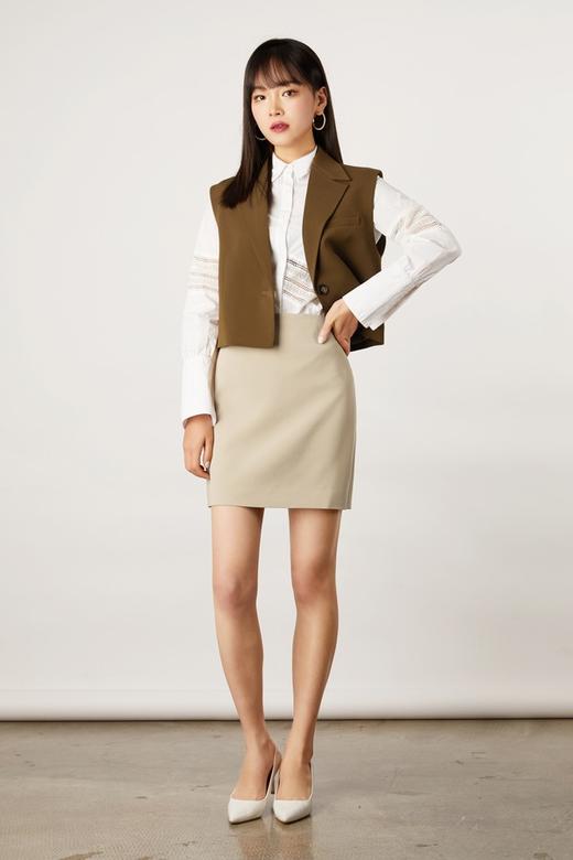 LNNNS 西装领截短马甲外套 11158 商品图4