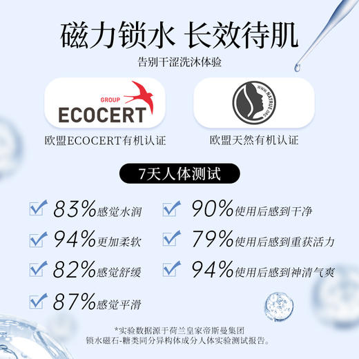 润贝舒新生婴儿洗头沐浴露二合一宝宝洗澡专用儿童洗发水幼儿泡泡300g 商品图1